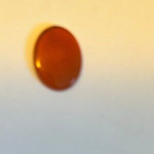 Beautiful Red Agate Loose Gemstone Cabochon for Rings 16 mm x 10 mm Flat